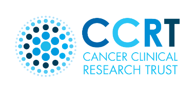 A logo for the cancer clinical research trust